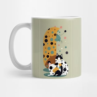 Cat's Dotty Dreamland Mug